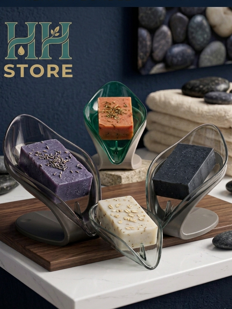 HH Store Leaf Soap Holder Combo Pack (3 Pieces)